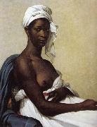 Marie-Guillemine Benoist Portrait of a black woman oil painting